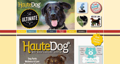 Desktop Screenshot of hautedogmagazine.com